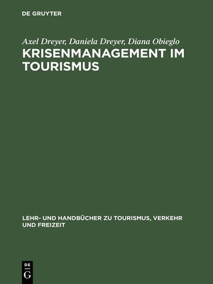 cover image of Krisenmanagement im Tourismus